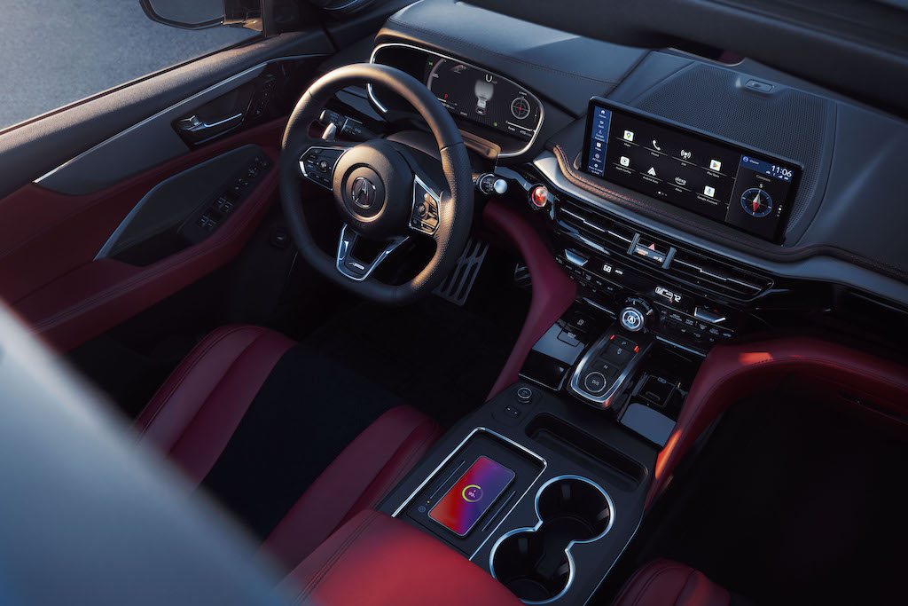 2025 Acura MDX Type S interior. Image courtesy of Acura.