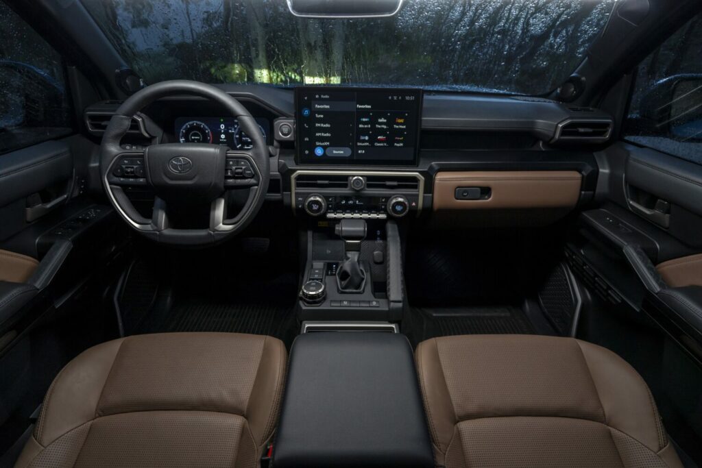 2025 Toyota 4Runner. Limited trim interior. Image courtesy of Toyota.