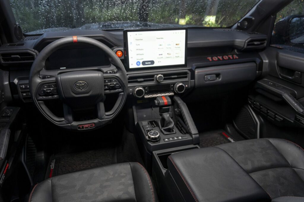 2025 Toyota 4Runner. TRD Pro trim Interior. Image courtesy of Toyota.