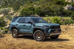 2025 Toyota 4Runner. Trailhunter trim. Image courtesy of Toyota.