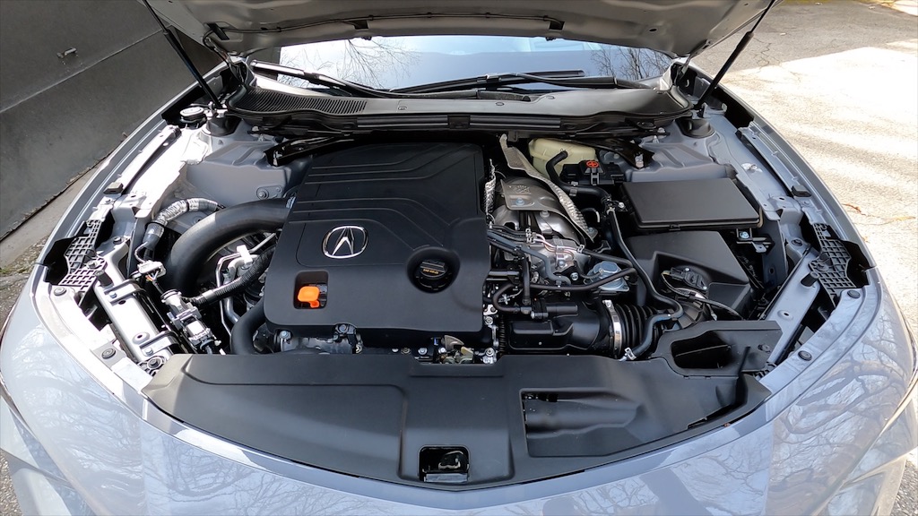 2024 Acura TLX Type S. Engine. Image by Robin Warner.