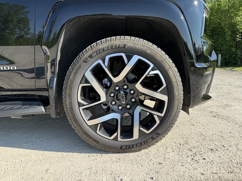 2024 Chevrolet Silverado EV RST First Edition, 24-in wheel, image by Robin Warner