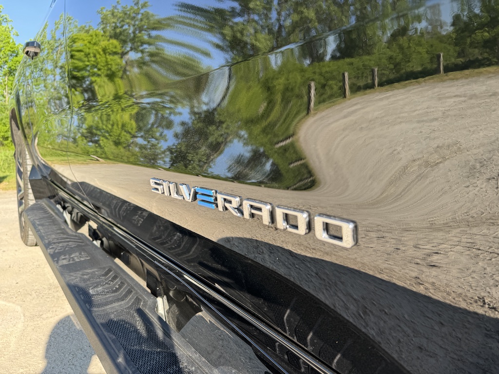 2024 Chevrolet Silverado EV RST First Edition, Silverado lettering, image by Robin Warner