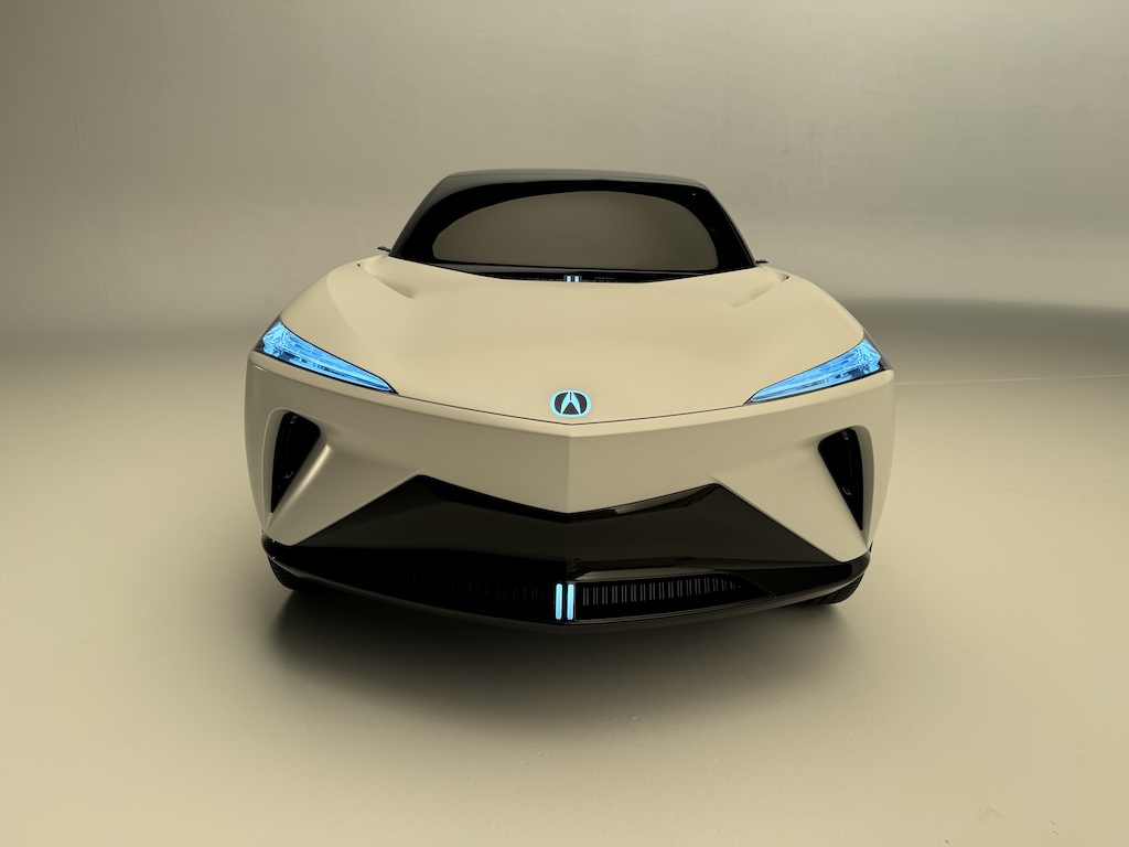 Acura Performance EV Concept, front, image by Robin Warner