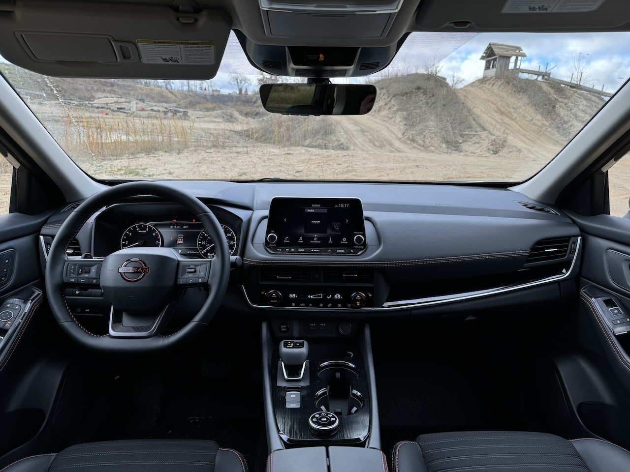 2025 Nissan Rogue Rock Creek, interior. Image by Robin Warner