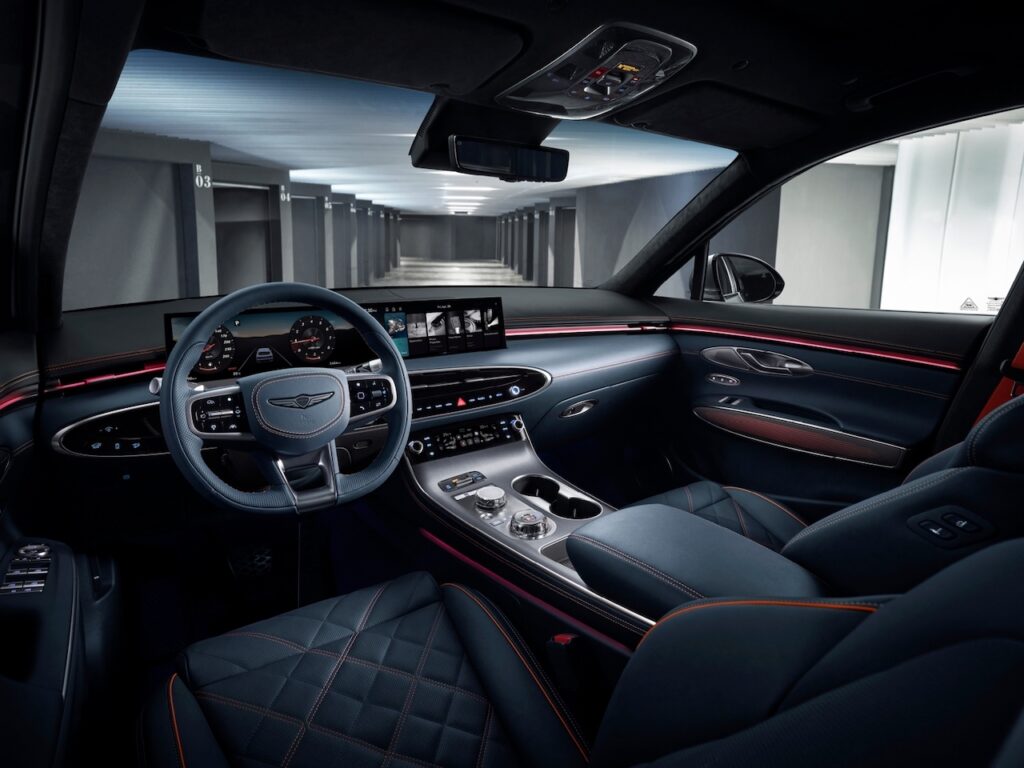 2026 Genesis GV70, interior. Image courtesy of Genesis.