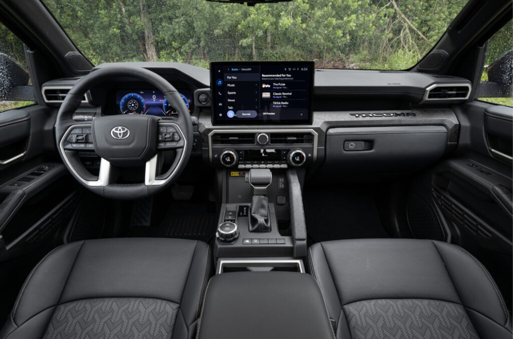 2025 Toyota Tacoma, interior. Image courtesy of Toyota