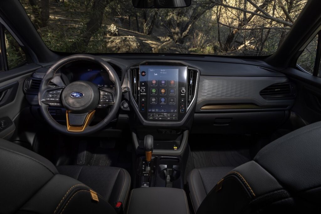 2026 Subaru Forester Wilderness, interior. Image courtesy of Subaru